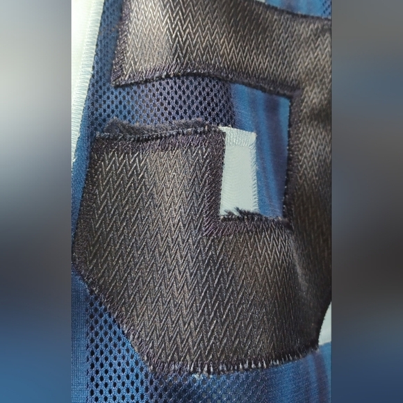 VTG FUBU Sports 05 Official Champions XXL League Football Jersey Blue Y2K - Picture 5 of 16